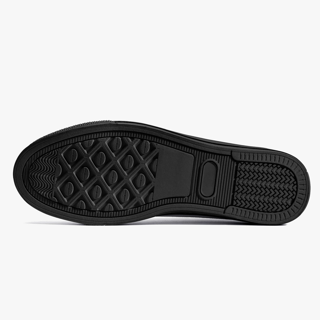 MAKING MEMORIES ONE CAMPFIRE AT A TIME BIGFOOT HIGH TOP CANVAS SHOES - TLNO2409245 jet